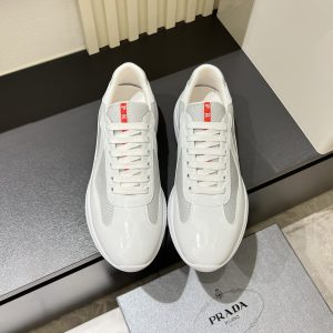 Prada America's Cup Sneakers wit