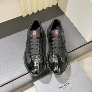 Prada America's Cup Sneakers zwart